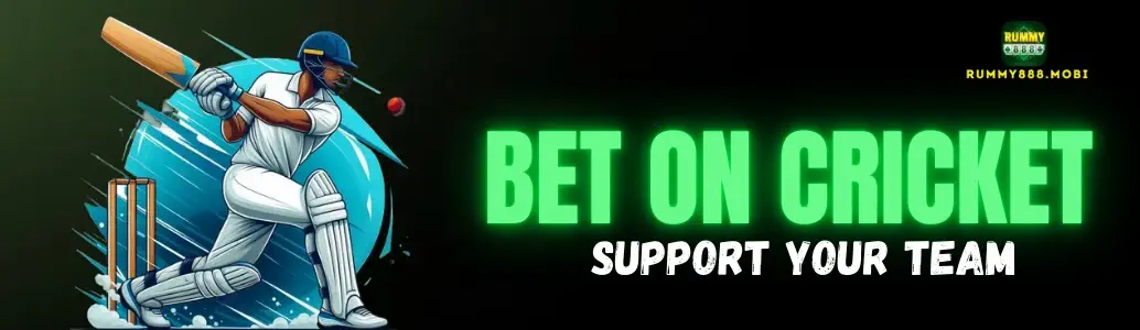 RUMMY888 Cricket banner